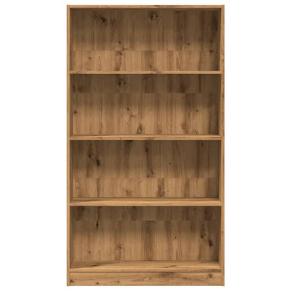 vidaXL Bücherregal Artisan-Eiche 80x24x143 cm Holzwerkstoff