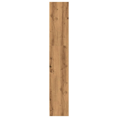 vidaXL Bücherregal Artisan-Eiche 80x24x143 cm Holzwerkstoff