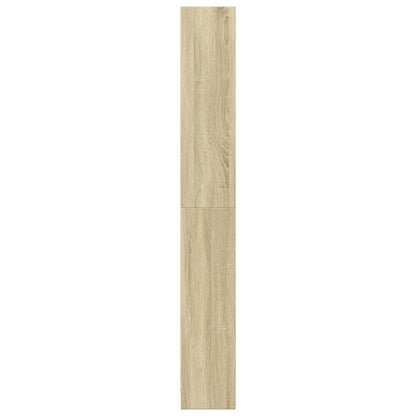 vidaXL Bücherregal Sonoma-Eiche 80 x 24 x 176 cm Holzwerkstoff