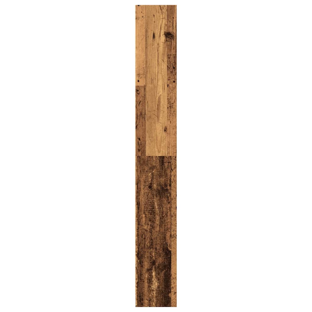 vidaXL Étagère à livres aspect bois de récupération 80x24x176 cm bois d'ingénierie
