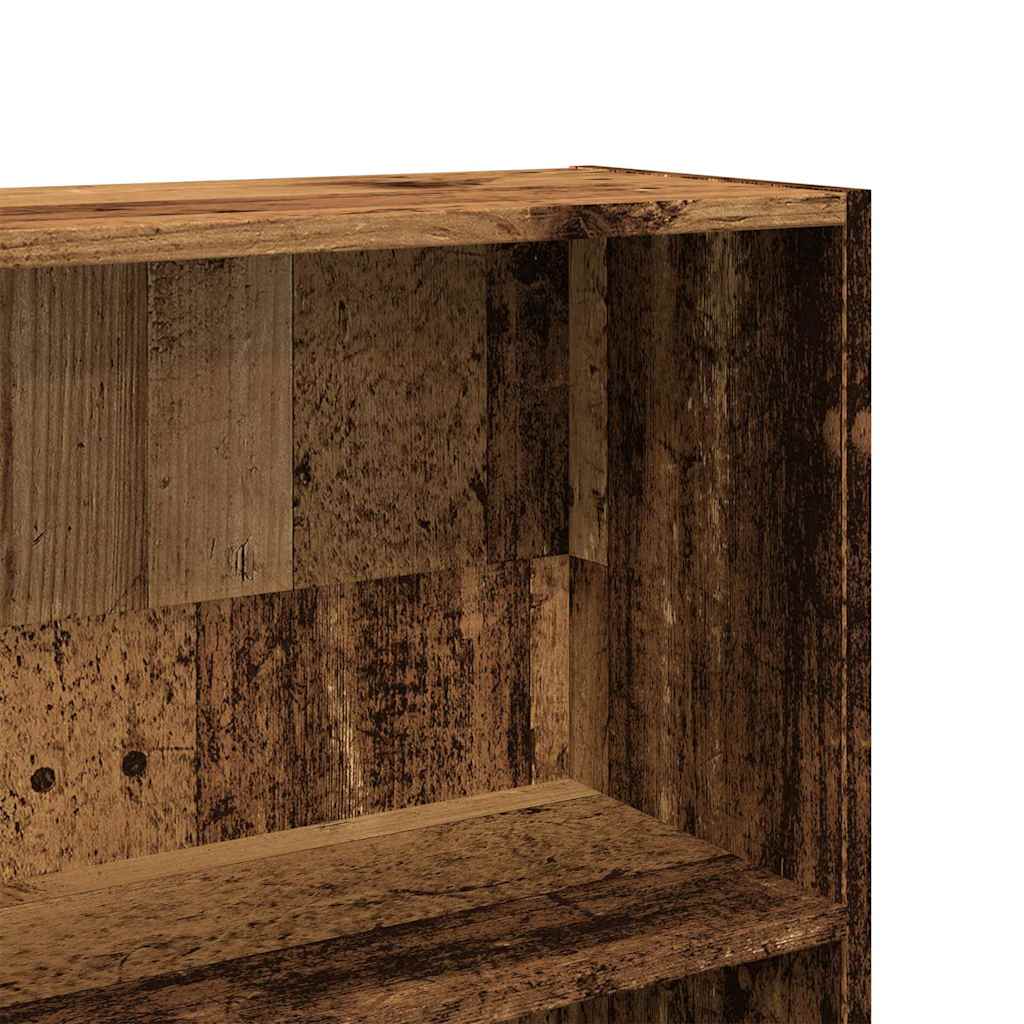 vidaXL Étagère à livres aspect bois de récupération 80x24x176 cm bois d'ingénierie