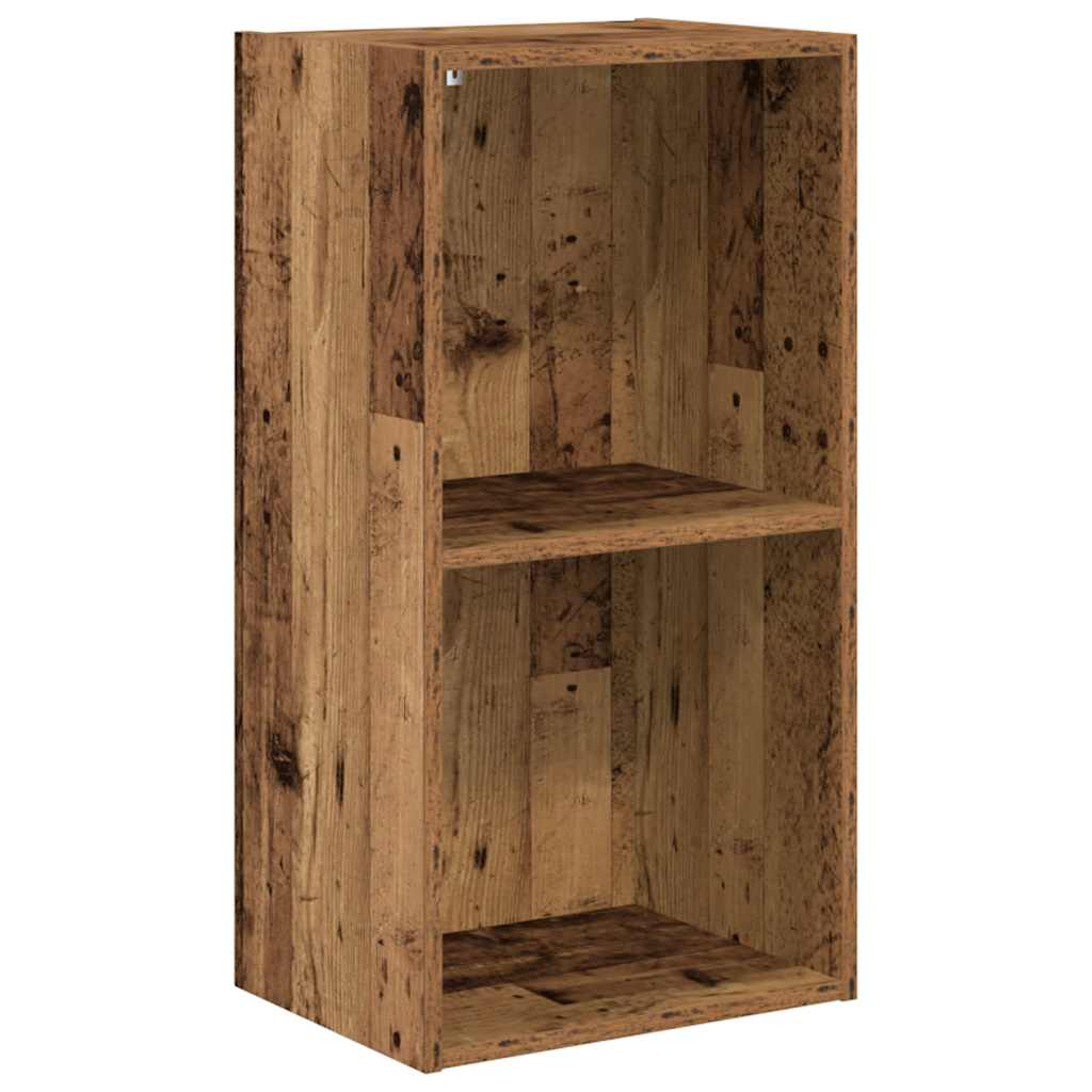 vidaXL Bücherregal Altholz-Optik 40x30x77 cm Holzwerkstoff