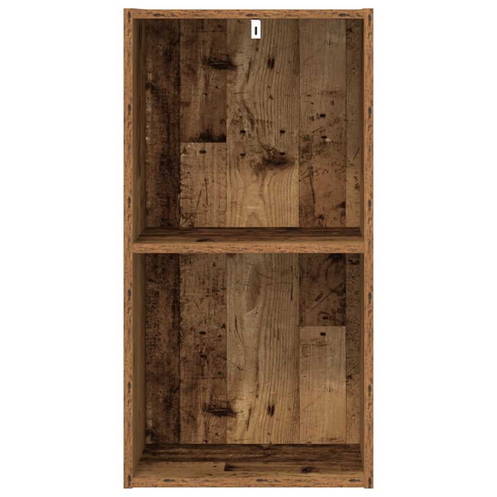 vidaXL Bücherregal Altholz-Optik 40x30x77 cm Holzwerkstoff