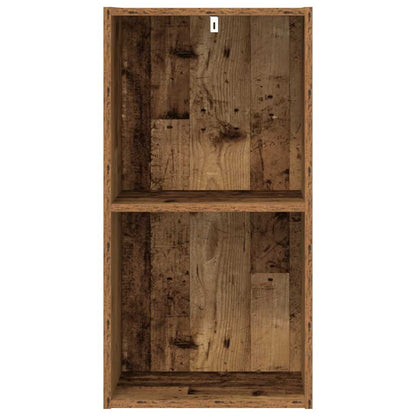 vidaXL Bücherregal Altholz-Optik 40x30x77 cm Holzwerkstoff