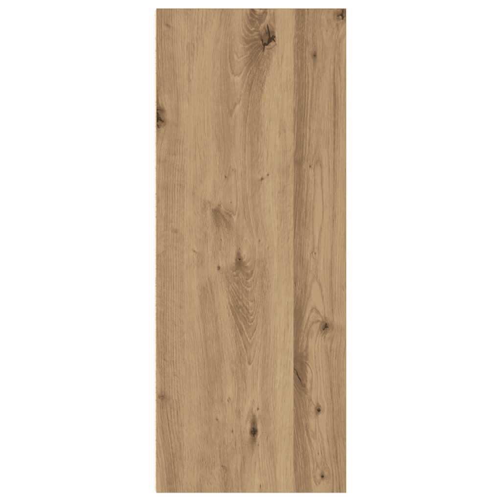 vidaXL Bibliothèque Chêne artisan 40x30x77 cm Bois d'ingénierie