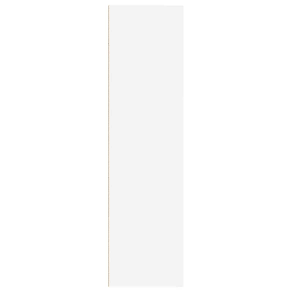 vidaXL Bücherregal Weiß 40x30x114 cm Holzwerkstoff