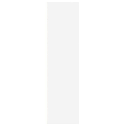 vidaXL Bücherregal Weiß 40x30x114 cm Holzwerkstoff