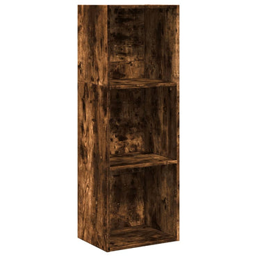 vidaXL Bücherregal Räuchereiche 40x30x114 cm Holzwerkstoff