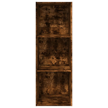 vidaXL Bücherregal Räuchereiche 40x30x114 cm Holzwerkstoff