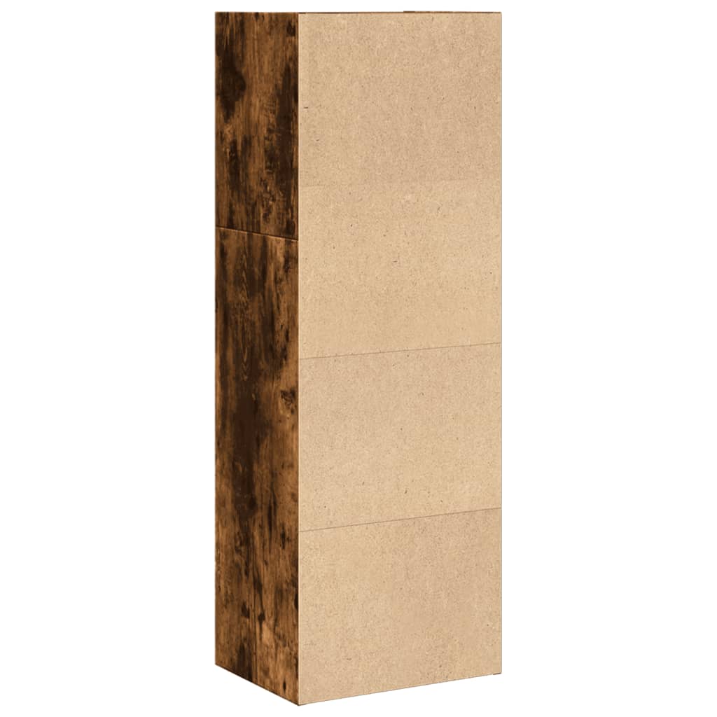 vidaXL Bücherregal Räuchereiche 40x30x114 cm Holzwerkstoff