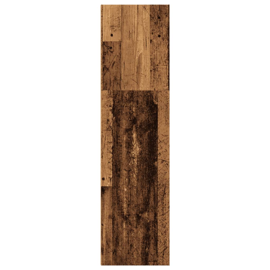 vidaXL Bücherregal Altholz-Optik 40x30x114 cm Holzwerkstoff