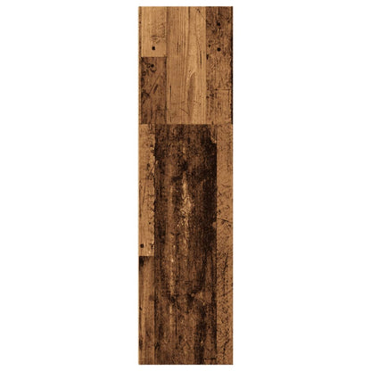 vidaXL Bücherregal Altholz-Optik 40x30x114 cm Holzwerkstoff