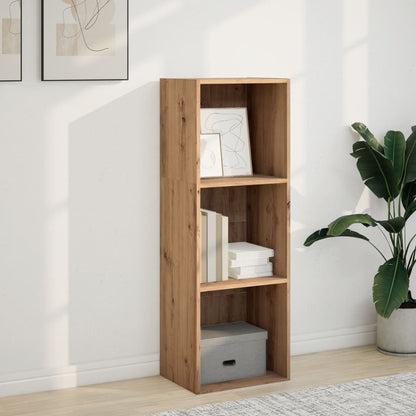 vidaXL Bücherregal Artisan-Eiche 40x30x114 cm Holzwerkstoff