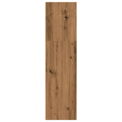 vidaXL Bücherregal Artisan-Eiche 40x30x114 cm Holzwerkstoff