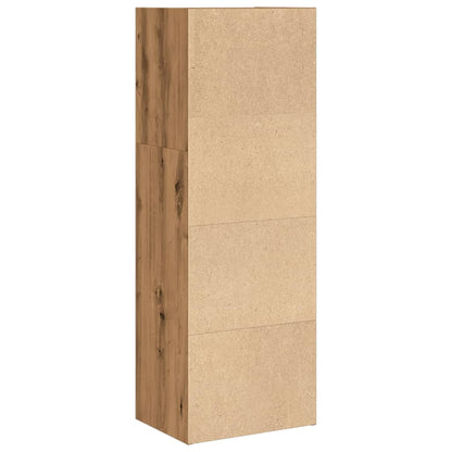 vidaXL Bücherregal Artisan-Eiche 40x30x114 cm Holzwerkstoff