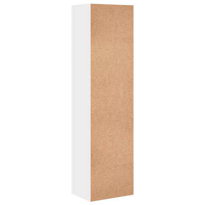 vidaXL Bücherregal Weiß 40x30x152 cm Holzwerkstoff