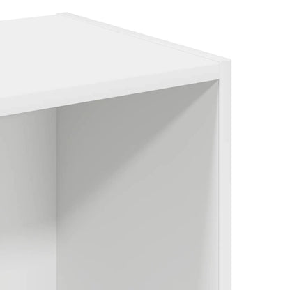 vidaXL Bücherregal Weiß 40x30x152 cm Holzwerkstoff