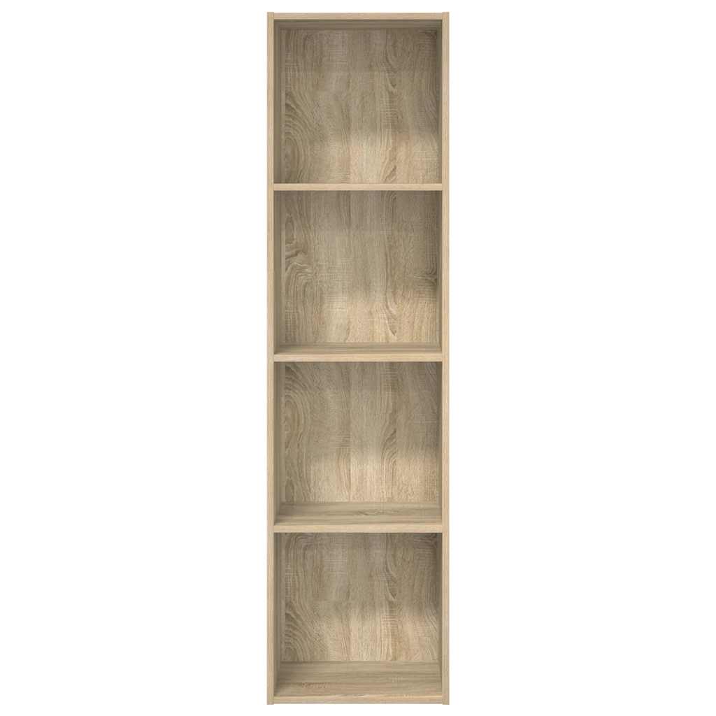vidaXL Bücherregal Sonoma-Eiche 40x30x152 cm Holzwerkstoff