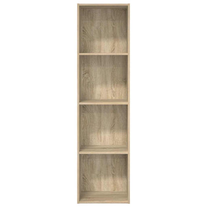 vidaXL Bücherregal Sonoma-Eiche 40x30x152 cm Holzwerkstoff