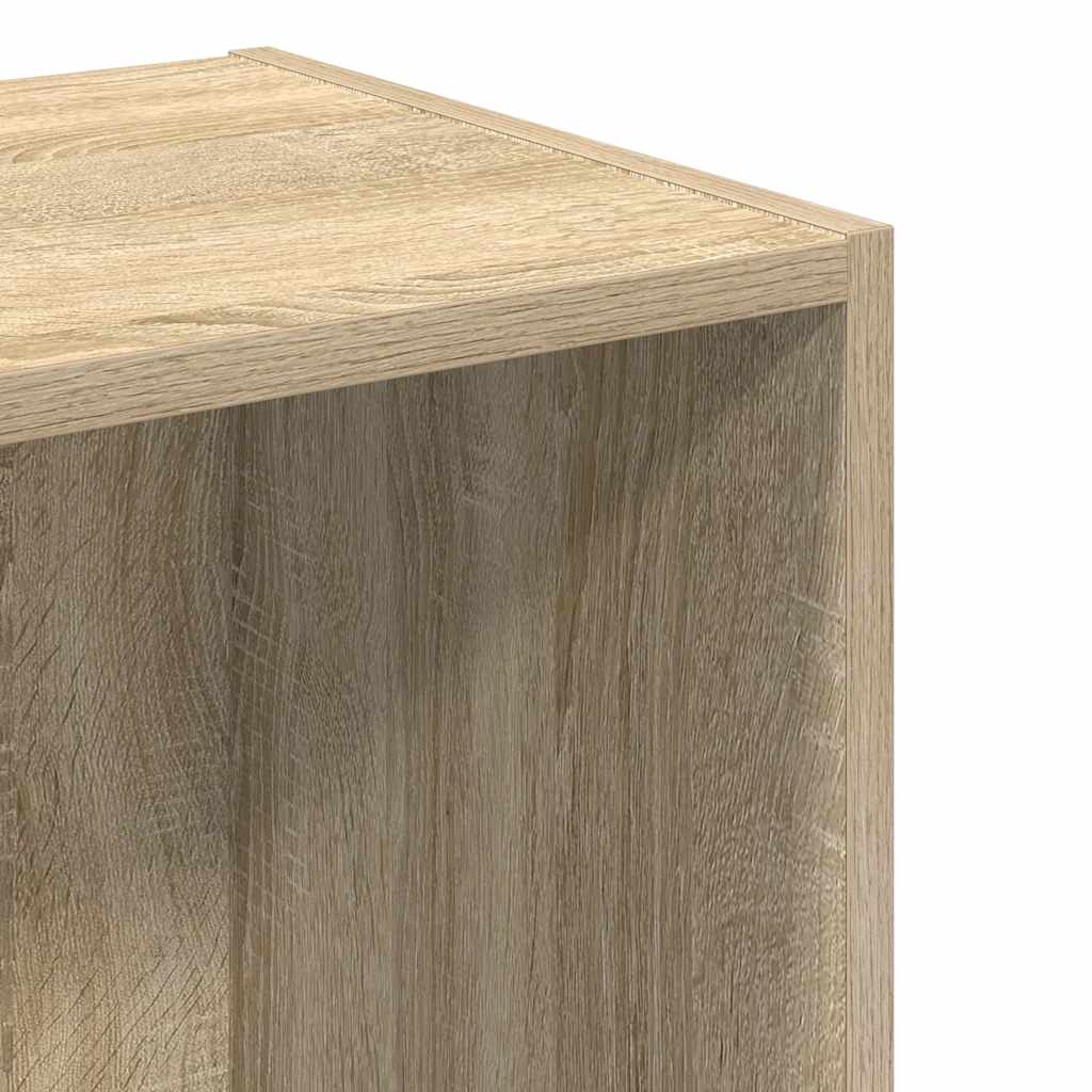 vidaXL Bücherregal Sonoma-Eiche 40x30x152 cm Holzwerkstoff