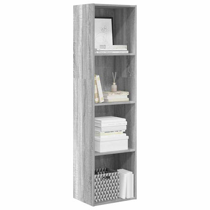 vidaXL Bibliothèque gris Sonoma 40x30x152 cm en bois d'ingénierie