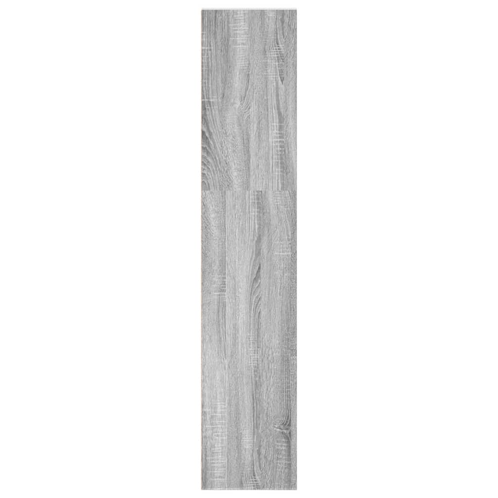 vidaXL Bibliothèque gris Sonoma 40x30x152 cm en bois d'ingénierie