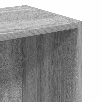 vidaXL Bibliothèque gris Sonoma 40x30x152 cm en bois d'ingénierie