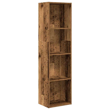 vidaXL Bücherregal Altholz-Optik 40x30x152 cm Holzwerkstoff