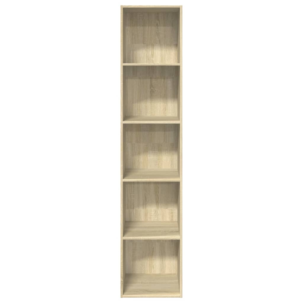 vidaXL Bibliothèque chêne Sonoma 40x30x189 cm bois d'ingénierie