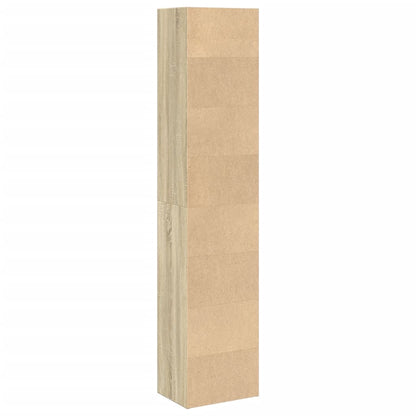vidaXL Bibliothèque chêne Sonoma 40x30x189 cm bois d'ingénierie