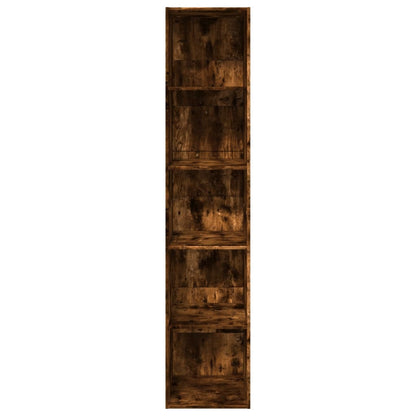 vidaXL Bücherregal Räuchereiche 40x30x189 cm Holzwerkstoff