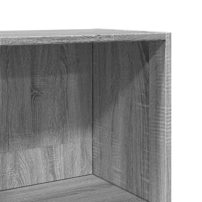 vidaXL Bücherregal Grau Sonoma 40x30x189 cm Holzwerkstoff