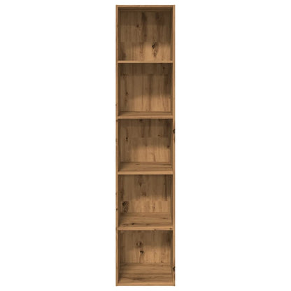 vidaXL Bücherregal Artisan-Eiche 40x30x189 cm Holzwerkstoff
