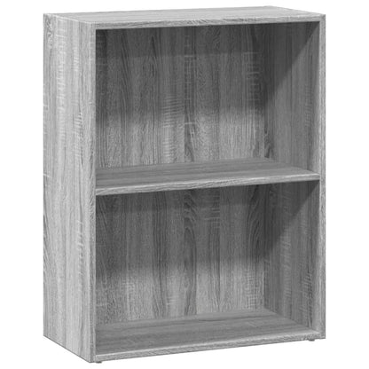 vidaXL Bibliothèque gris Sonoma 60x30x77 cm bois d'ingénierie