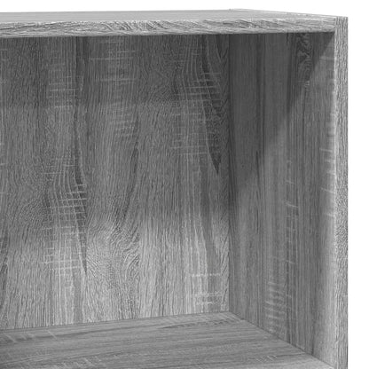 vidaXL Bibliothèque gris Sonoma 60x30x77 cm bois d'ingénierie