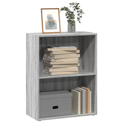 vidaXL Bibliothèque gris Sonoma 60x30x77 cm bois d'ingénierie