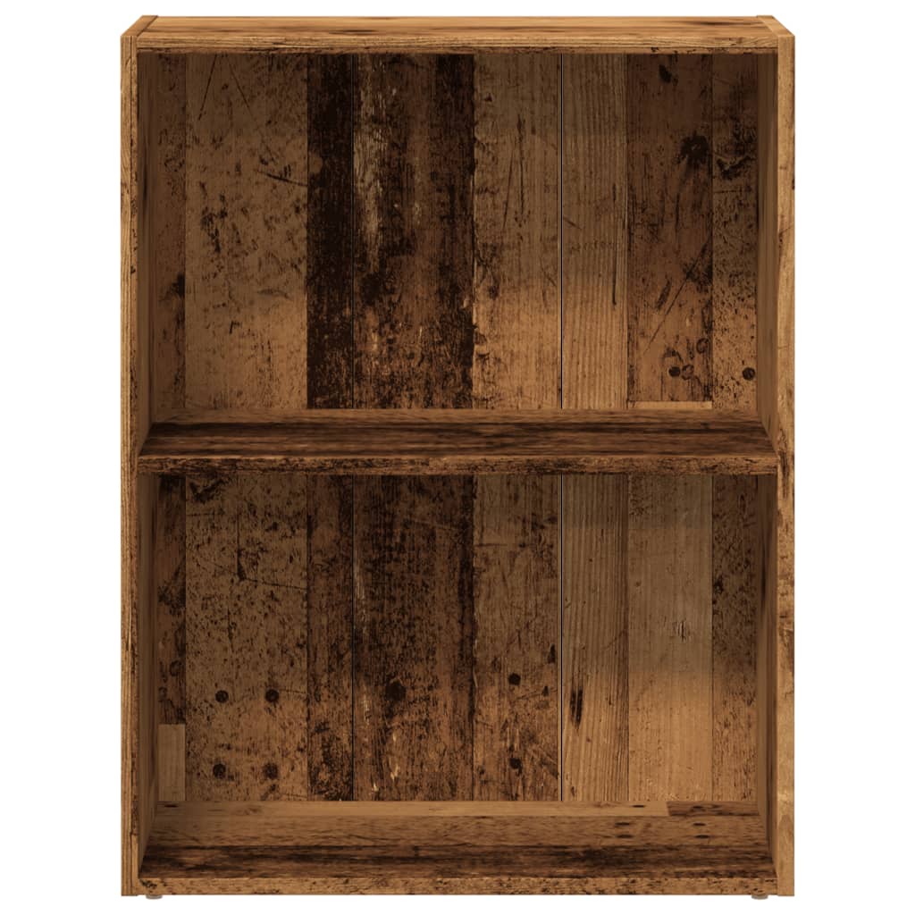 vidaXL Bibliothèque aspect bois de récupération 60x30x77 cm Bois d'ingénierie