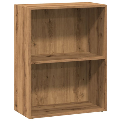 vidaXL Bücherregal Artisan-Eiche 60x30x77 cm Holzwerkstoff
