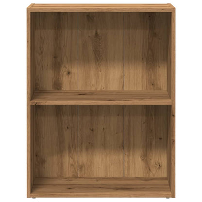 vidaXL Bücherregal Artisan-Eiche 60x30x77 cm Holzwerkstoff