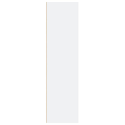 vidaXL Bücherregal Weiß 60x30x114 cm Holzwerkstoff