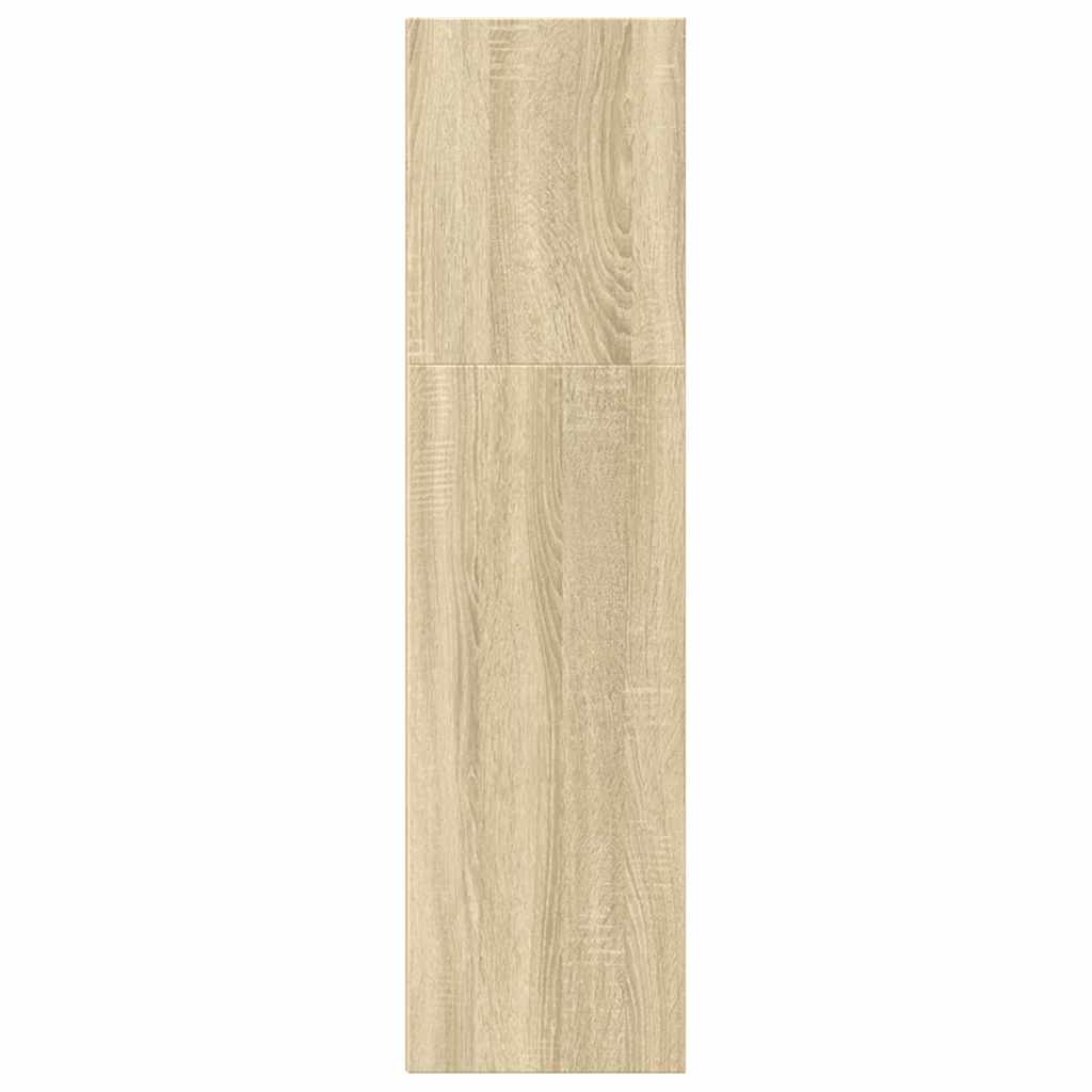 Bücherregal Sonoma-Eiche 60x30x114 cm Holzwerkstoff