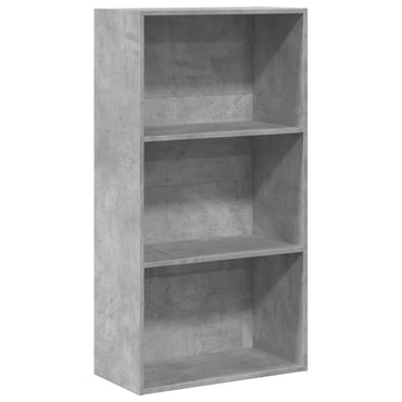 vidaXL Bücherregal Betongrau 60x30x114 cm Holzwerkstoff