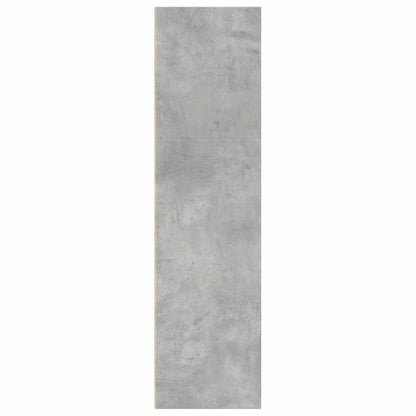 vidaXL Bücherregal Betongrau 60x30x114 cm Holzwerkstoff