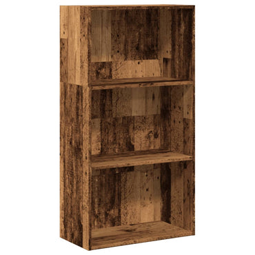 vidaXL Bibliothèque aspect bois recyclé 60x30x114 cm Bois d'ingénierie