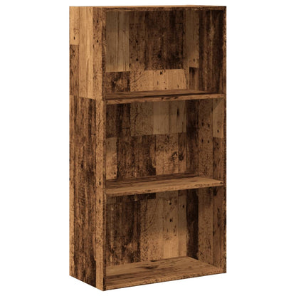 vidaXL Bibliothèque aspect bois recyclé 60x30x114 cm Bois d'ingénierie