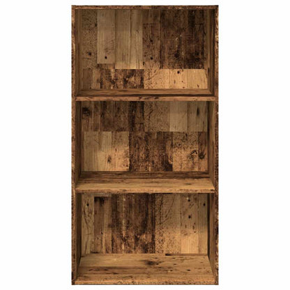 vidaXL Bibliothèque aspect bois recyclé 60x30x114 cm Bois d'ingénierie