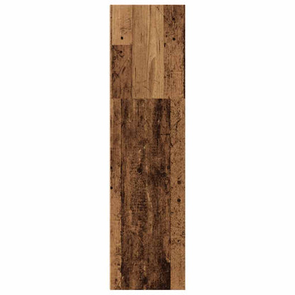 vidaXL Bibliothèque aspect bois recyclé 60x30x114 cm Bois d'ingénierie