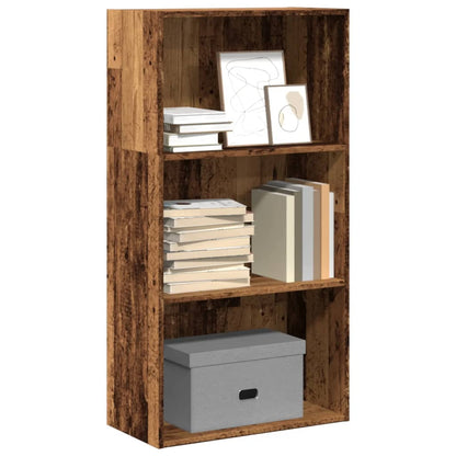 vidaXL Bibliothèque aspect bois recyclé 60x30x114 cm Bois d'ingénierie