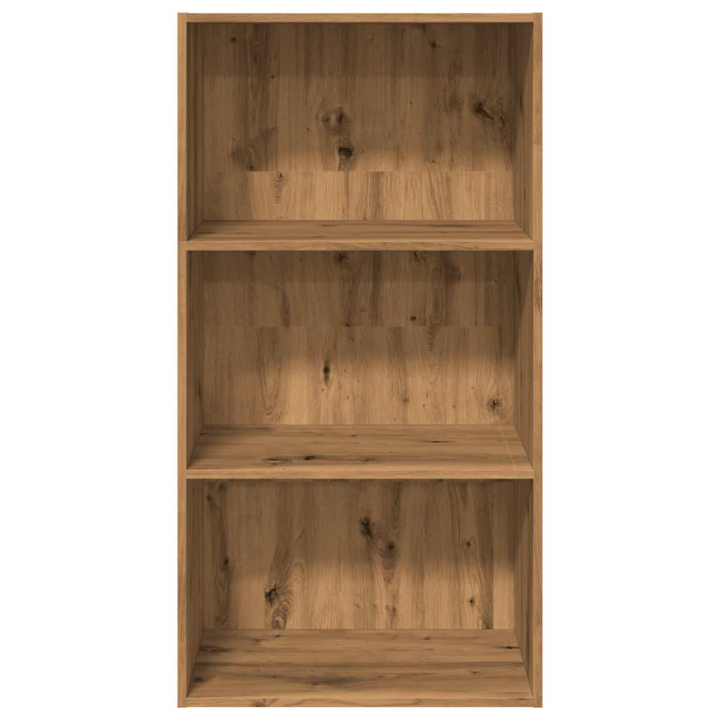 vidaXL Bibliothèque Chêne artisan 60x30x114 cm Bois d'ingénierie