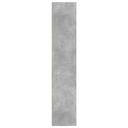vidaXL Bücherregal Betongrau 60x30x152 cm Holzwerkstoff